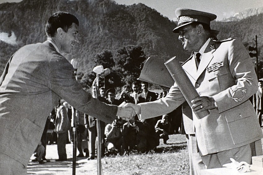 Slobodan Penezić Krcun i Josip Broz Tito