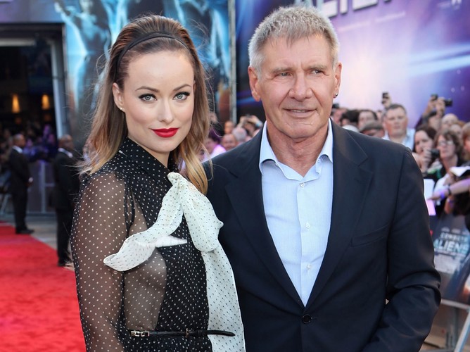 Olivia Wilde i Harrison Ford