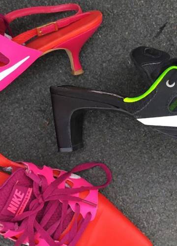 Buty Nike na szpilkach możliwe dzięki upcyclingowi tych do biegania - Noizz