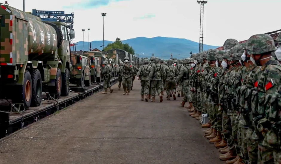 Kineska vojska uoči vojnih vežbi Vostok 2022