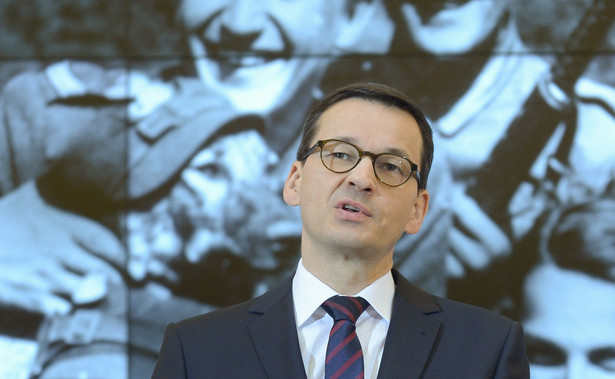 Premier Mateusz Morawiecki