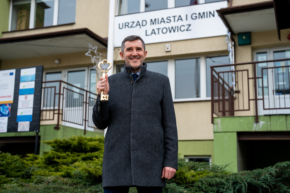 Bogdan Świątek-Górski, burmistrz Latowicza