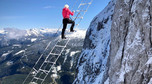 The Sky Ladder - drabina na via ferracie Donnerkogel w Salzkammergut (Austria)