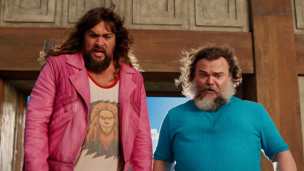 Jason Momoa i Jack Black w "Minecraft: Film"