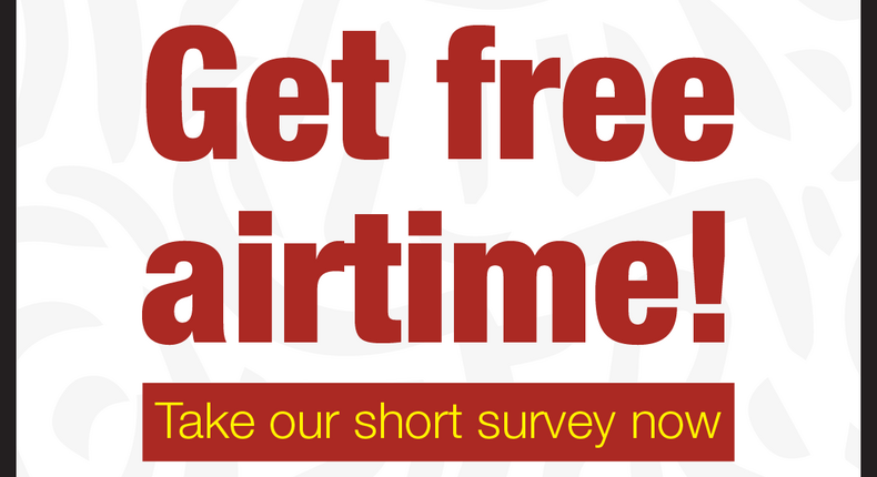 Take this short survey and win Airtime courtesy of Pulse Live