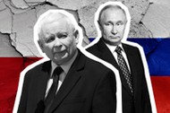 Jarosław Kaczyński i Władimir Putin