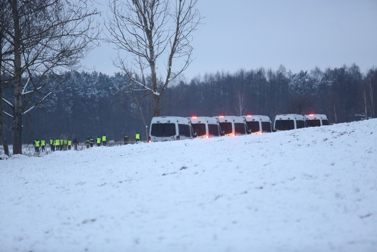 Poszukiwania zaginionych braci w okolicy miejscowości Zaliwie-Szpinki