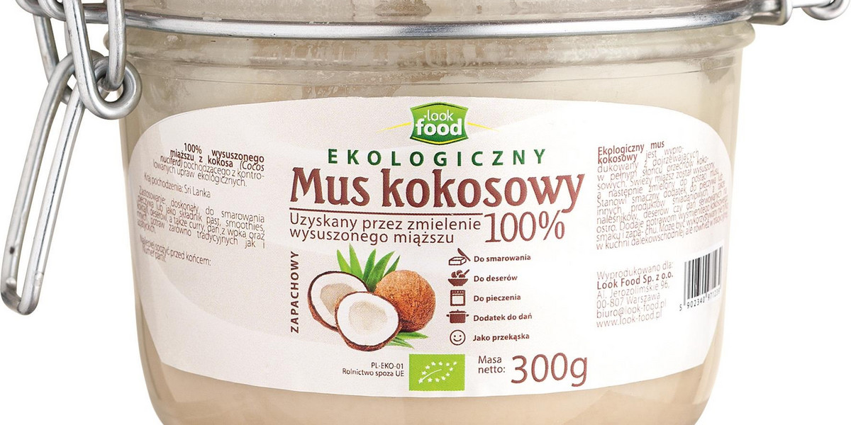 Mus kokosowy.