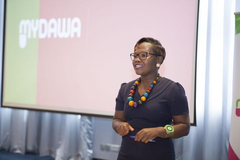 Health CEC nominee Stella Bosire during a past workshop 