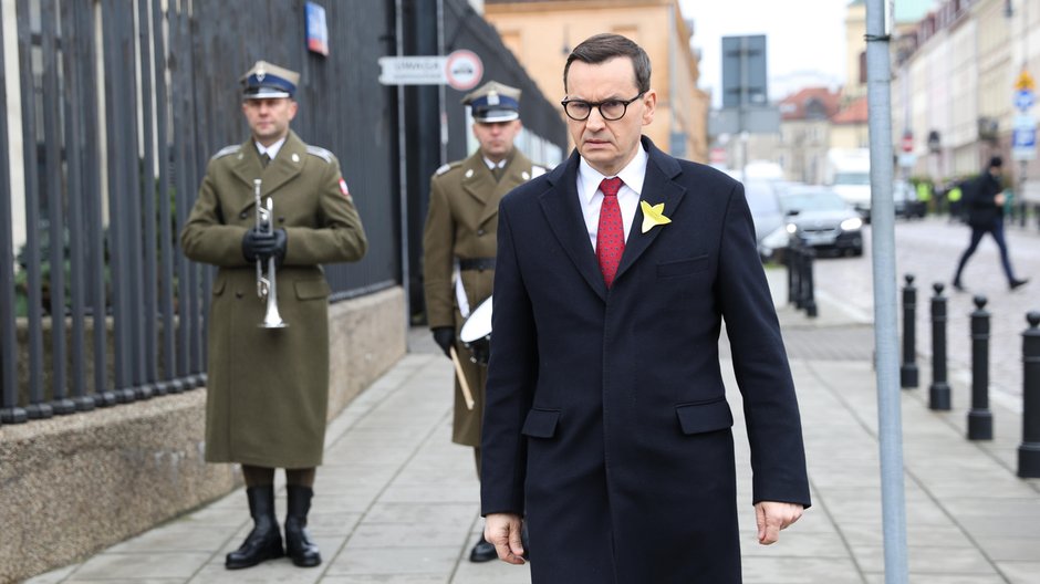 Mateusz Morawiecki w rocznicę wybuchu powstania w getcie