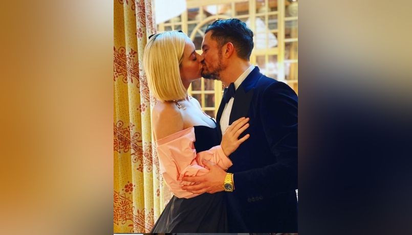 Speváčka Katy Perry a herec Orlando Bloom.