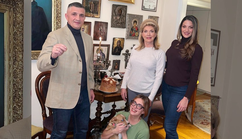 Suzana Mančić porodica