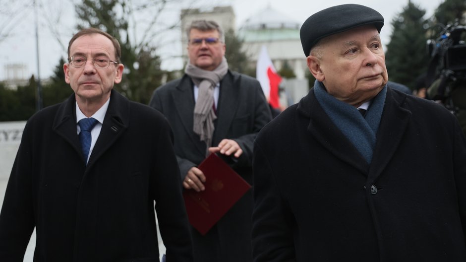 Mariusz Kamiński, Maciej Wąsik i Jarosław Kaczyński