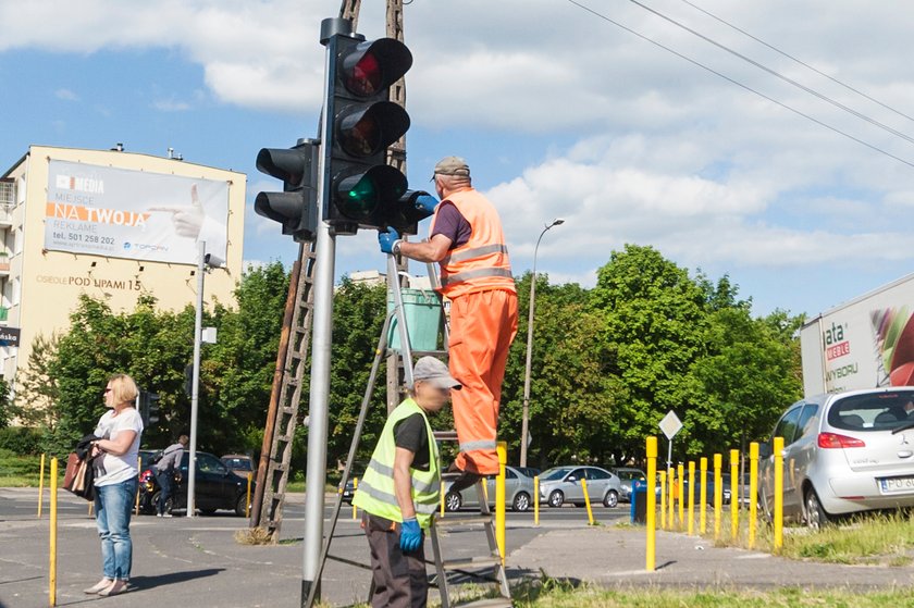 W Poznaniu myją sygnalizatory