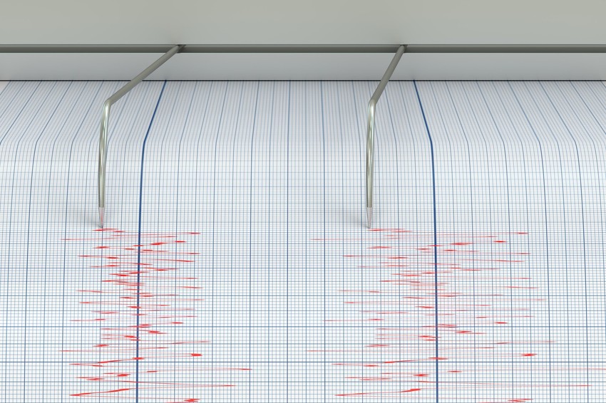 Zemljotres, ilustracija