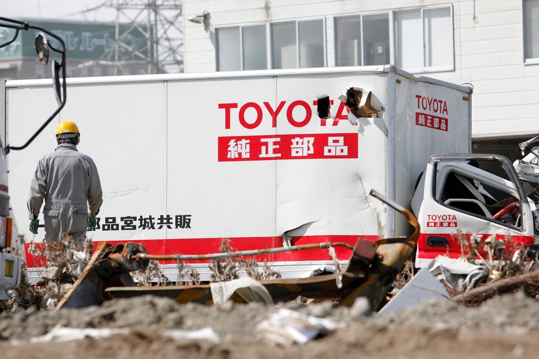 Japonia po trzęsieniu ziemi: fabryka Toyoty