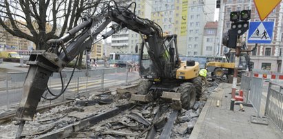 Tramwaje nie jeżdżą przez Nowowiejską