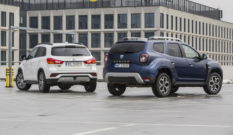 Dacia Duster kontra Mitsubishi ASX który SUV za 80 tys