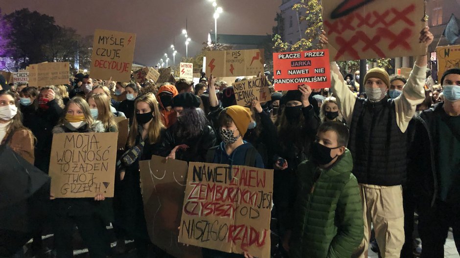 Protest kobiet w Lublinie