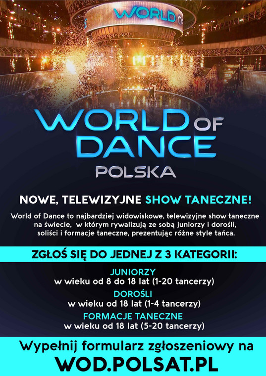 World of Dance - plakat