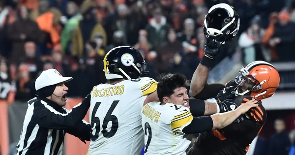 Steelers-Browns first game since helmet hit brawl steeped in drama