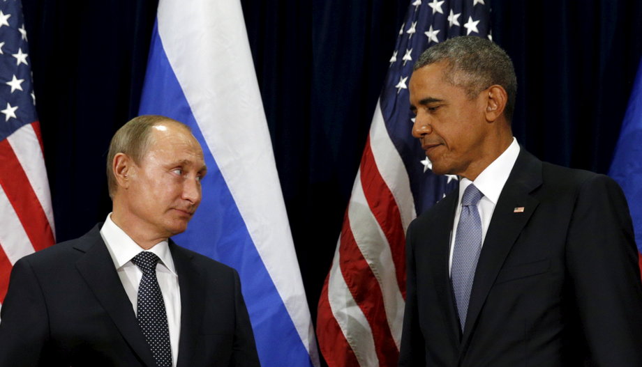 Obama and Russian President Vladimir Putin.