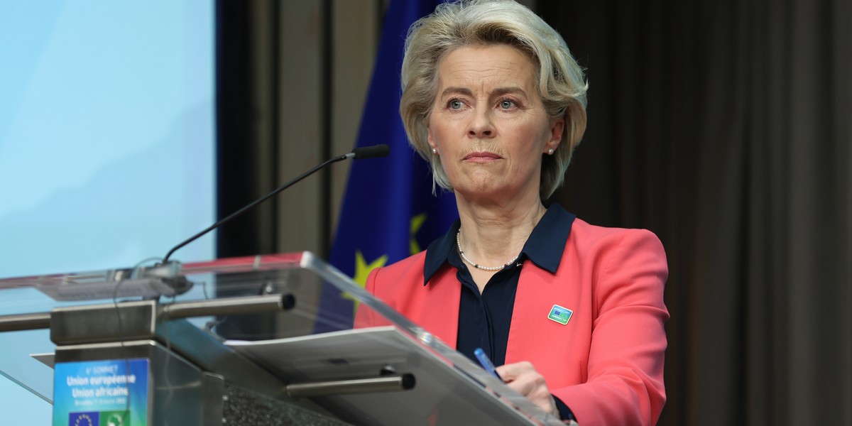 Szefowa Komisji Europejskiej Ursula von der Leyen.