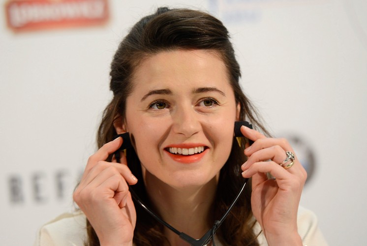 Agnieszka Grochowska na festiwalu w Karlowych Warach