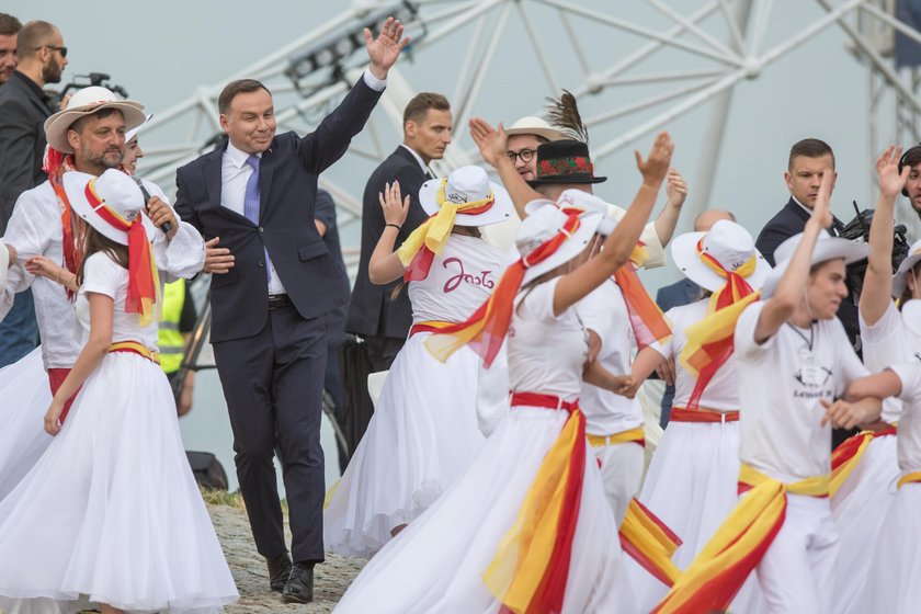 Prezydent Andrzej Duda w Lednicy