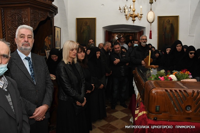 Zdravko Krivokapić na ispraćaju mitropolita Amfilohija