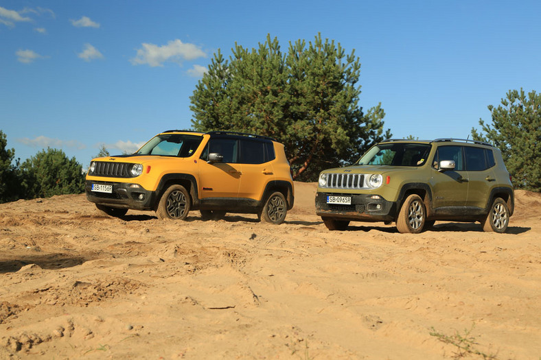 Jeep Renegade 4x4 1.4 kontra Jeep Renegade  2.0 Trailhawk - rodzinna potyczka