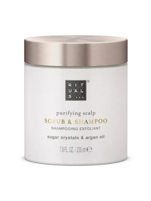 Scrub & Shampoo radír fejbőrre RITUALS 8100 Ft/ 235 ml ( 34,49 Ft/ 1ml)