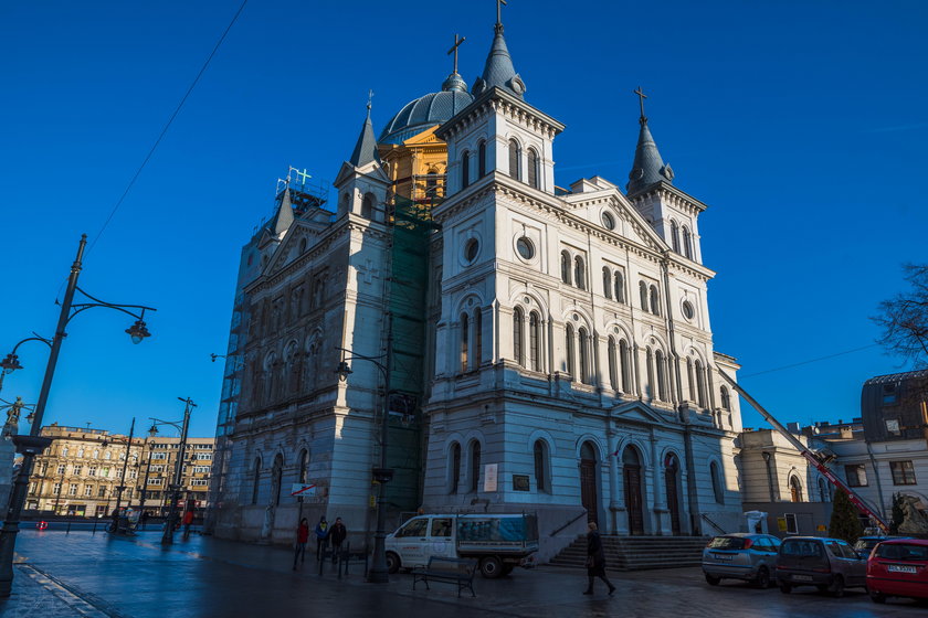 Trwa remont kościoła pod wezwaniem Zesłania Ducha Świętego w Łodzi