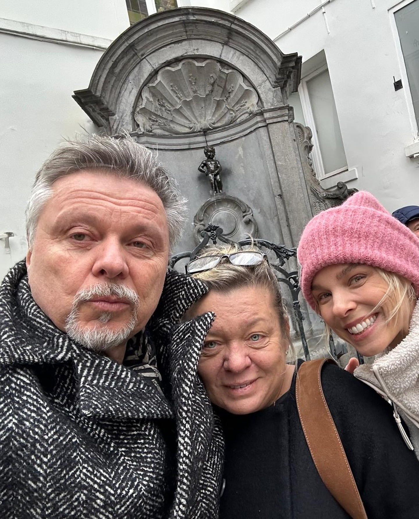 Veronika Cifrová Ostrihoňová s rodičmi.