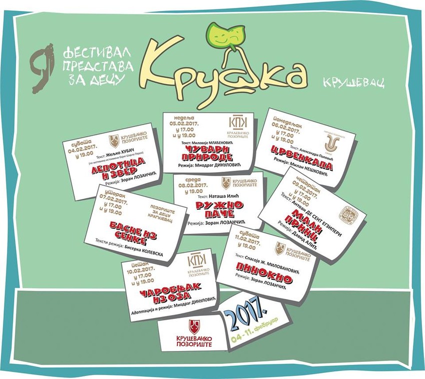 Festival dečjih predstava "Kruška 2017"