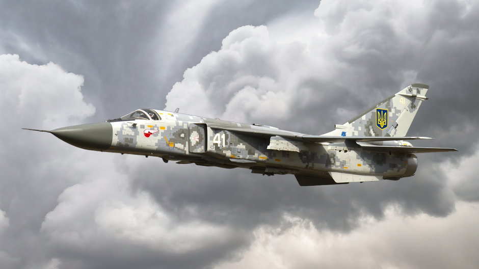 Ukraiński samolot Su-25