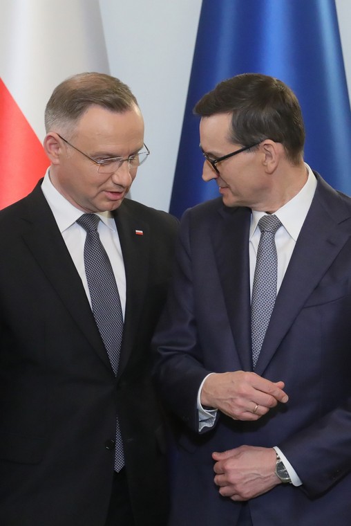 Andrzej Duda i Mateusz Morawiecki