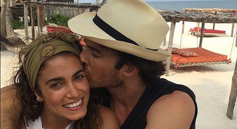 Ian Somerhalder & Nikki Reed's honeymoon