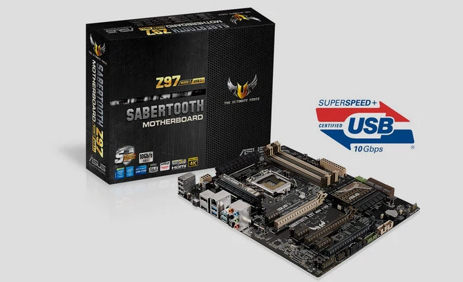 ASUS TUF Sabertooth Z97 Mark 2/USB 3.1, płyta główna z superszybkimi portami USB 3.1