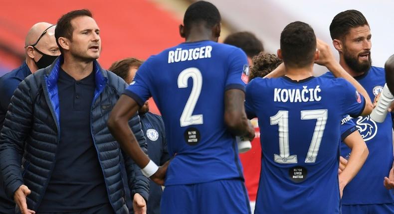 Chelsea manager Frank Lampard wants the Blues back competing for league titles