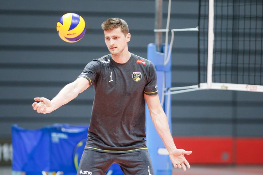 Siatkowka. PlusLiga. Lotos Trefl Gdansk. Trening. 10.08.2017