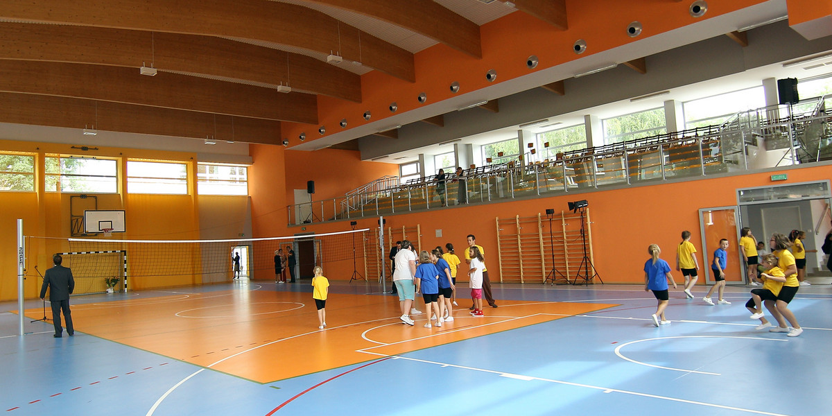 Nowa sala gimnastyczna 