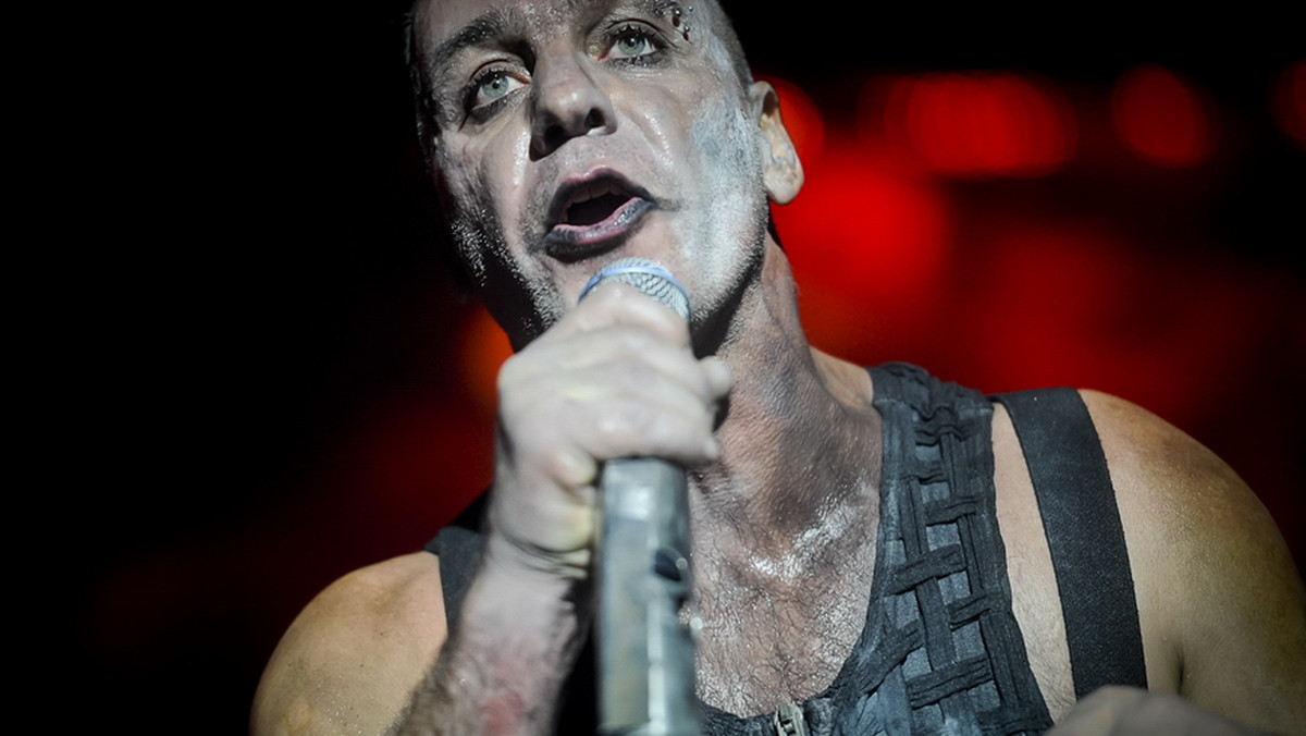 Rammstein w ERGO Arenie w Gdańsku (fot. Artur Rawicz/Onet.)