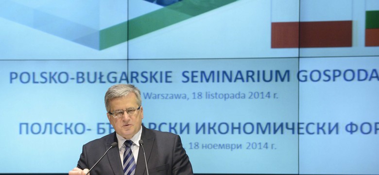 Bronisław Komorowski wchodzi do gry. Prezydent chce wyjaśnień od PKW