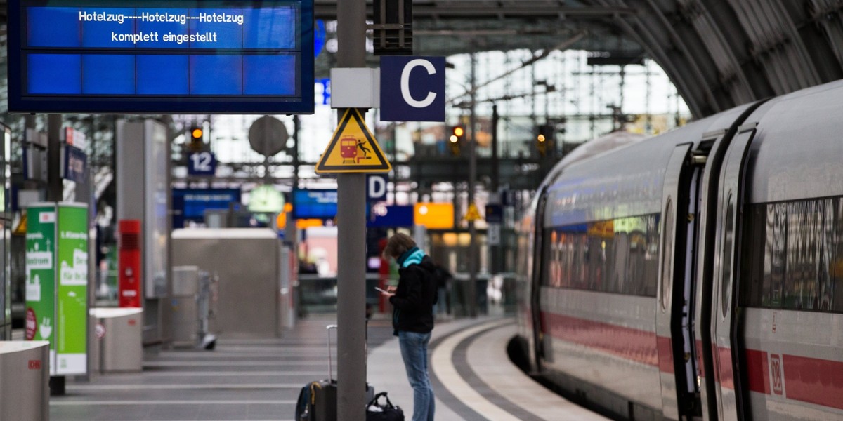 Orkan Ksawery sparaliżował transport kolejowy w Niemczech