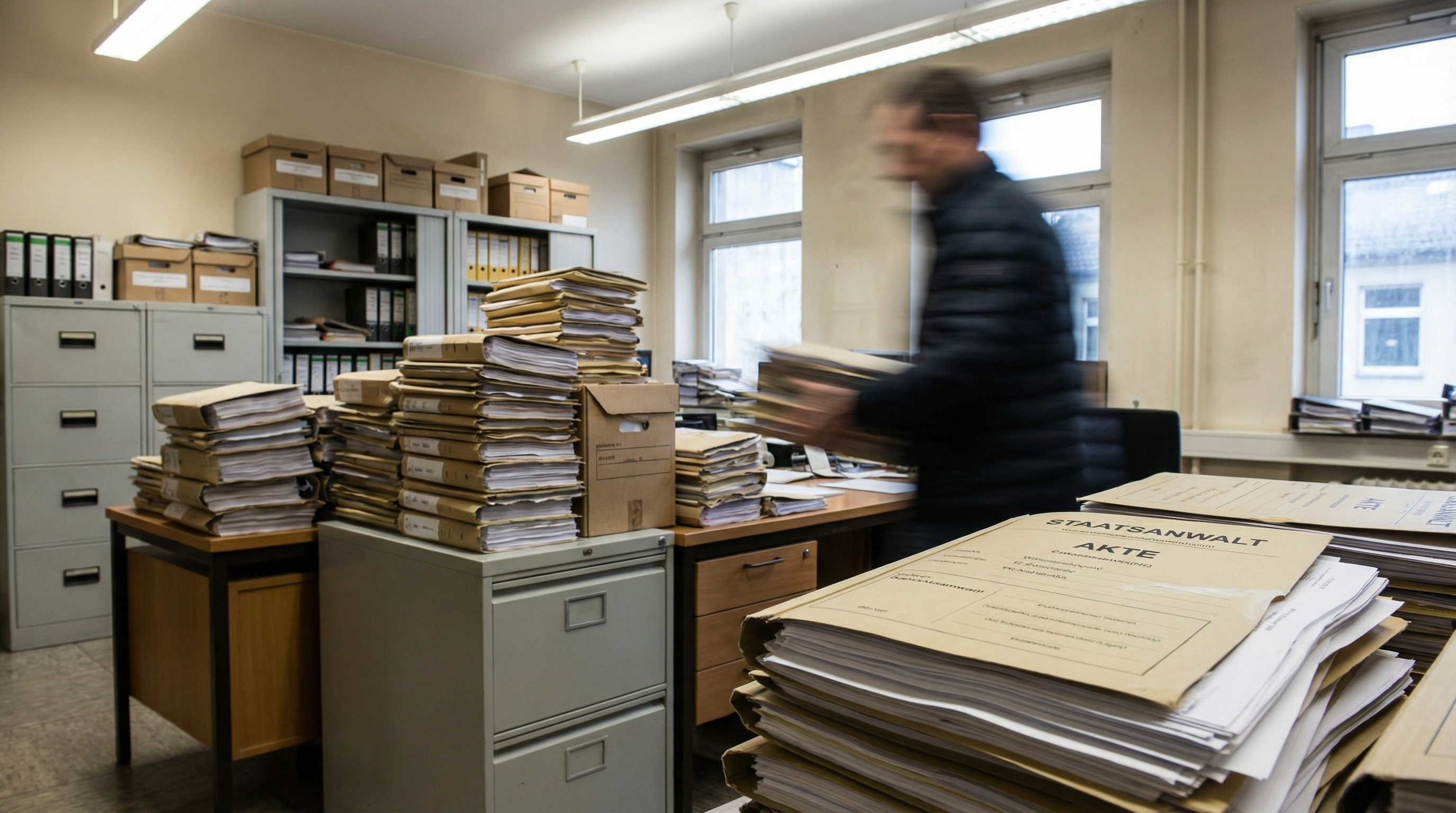 1 Million unerledigte Fälle: Tatverdächtige kommen aus U-Haft frei