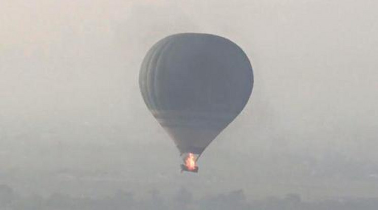 Szivárgó üzemanyag miatt gyulladt fel a hőlégballon
