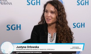 Orłowska: Jesteśmy task force do realizacji rzeczy, których do tej pory nie realizowano