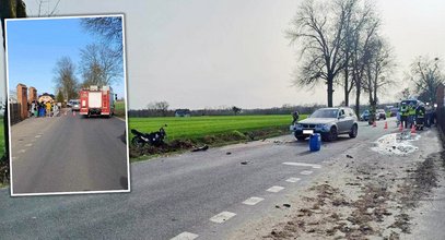 Strażak umierał na oczach kolegów. Wcześniej ratował motocyklistę. Szok w Płonnem