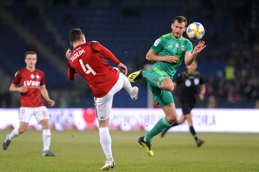 Pilka nozna. Ekstraklasa. Slask Wroclaw - Zaglebie Lubin. 25.02.2019